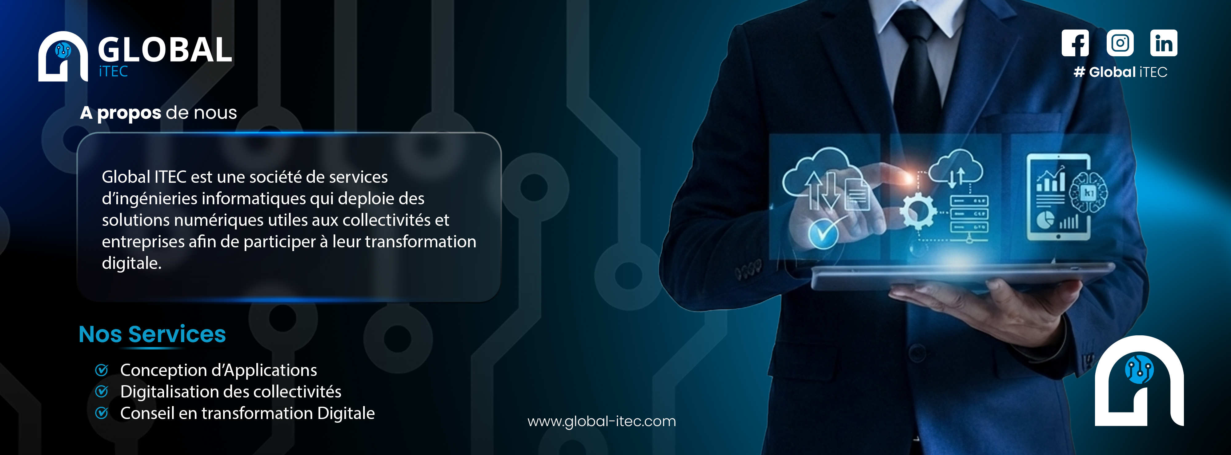 Couverture Facebook Global ITEC